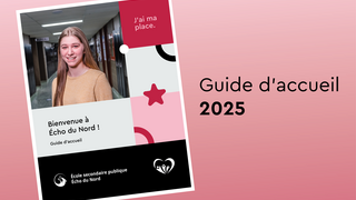 Page titre du guide d'accueil